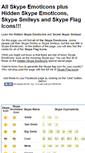 Mobile Screenshot of hiddenskypeemoticons.com